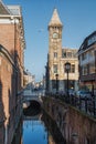 The Ottone church along the Kromme Nieuwegracht in the historic